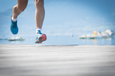 How do I optimize foot recovery after a race?