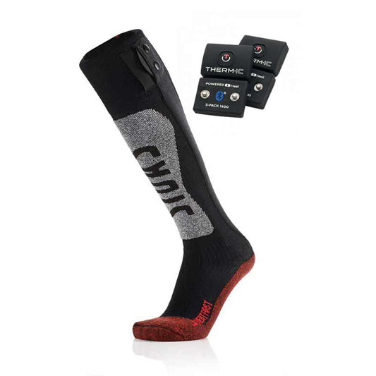 Bundle - Ski Heat First Socken + S-Pack 1400B Akkus