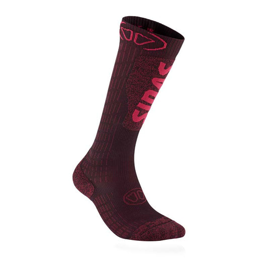 Chaussettes de ski - Ski Expert femme bordeaux