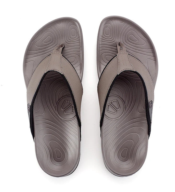 Anatomische Flip-Flops - 3D Lounge Taupe