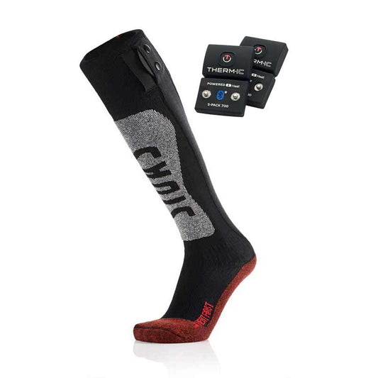 Bundle - Ski Heat First Socken + S-Pack 700B Akkus