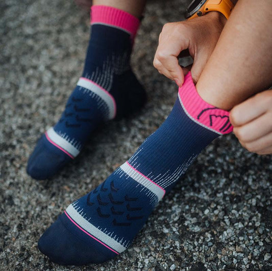 Running socks - Run Ultra black/pink