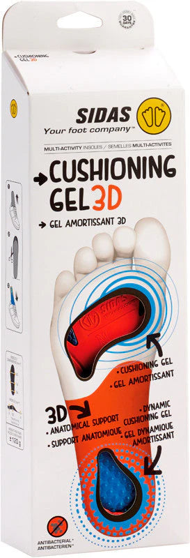 Einlegesohlen für den Alltag - Cushioning 3D Gel.