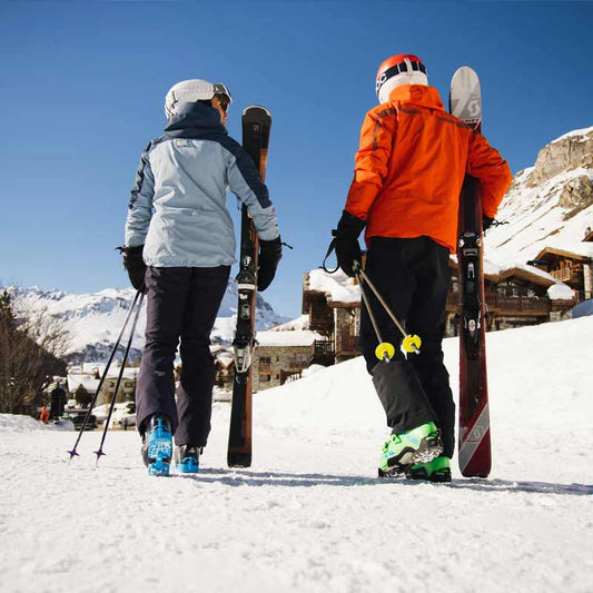 Rutschfester Schutz - Ski Boot Traction Schwarz