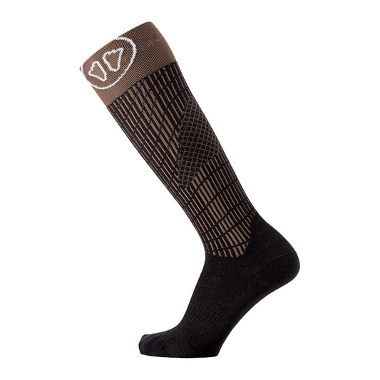 Chaussettes de ski - Ski Merino MV brun