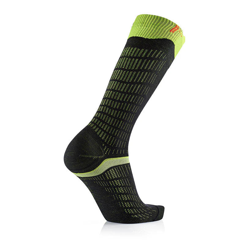 SKI MERINO PERFORMANCE BLACK/YELLOW