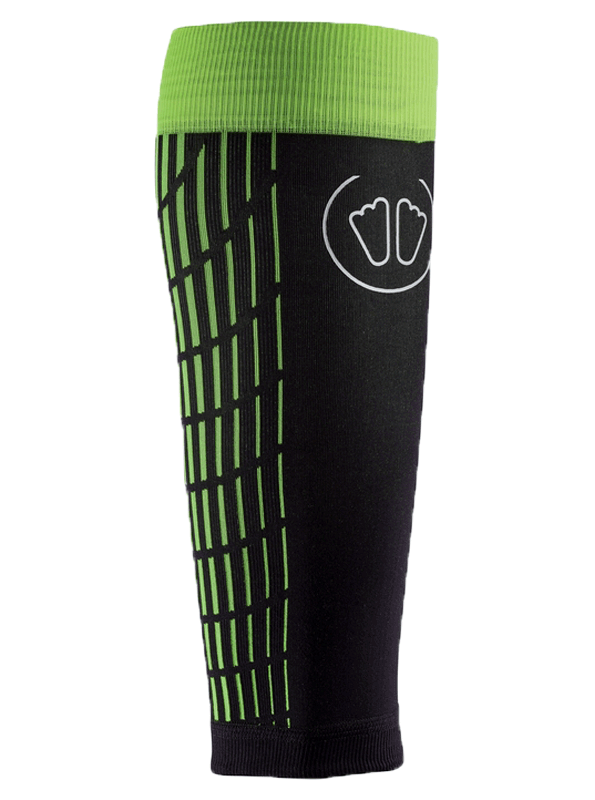 Run Feel socks + Ultralight Run Calf sleeves black/yellow